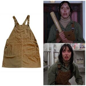 Tan Corduroy Overall Jumper / The Shining cosplay / costume - size large (12-14)